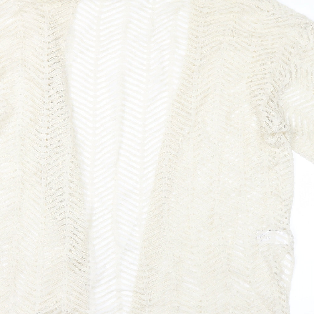 NEXT Womens Beige   Cardigan Jumper Size 10