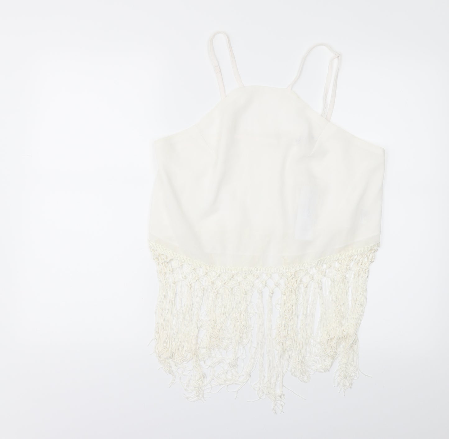 Glamourous Womens White   Kimono Blouse Size 12