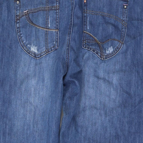 George Womens Blue  Denim Cropped Jeans Size 20 L22 in