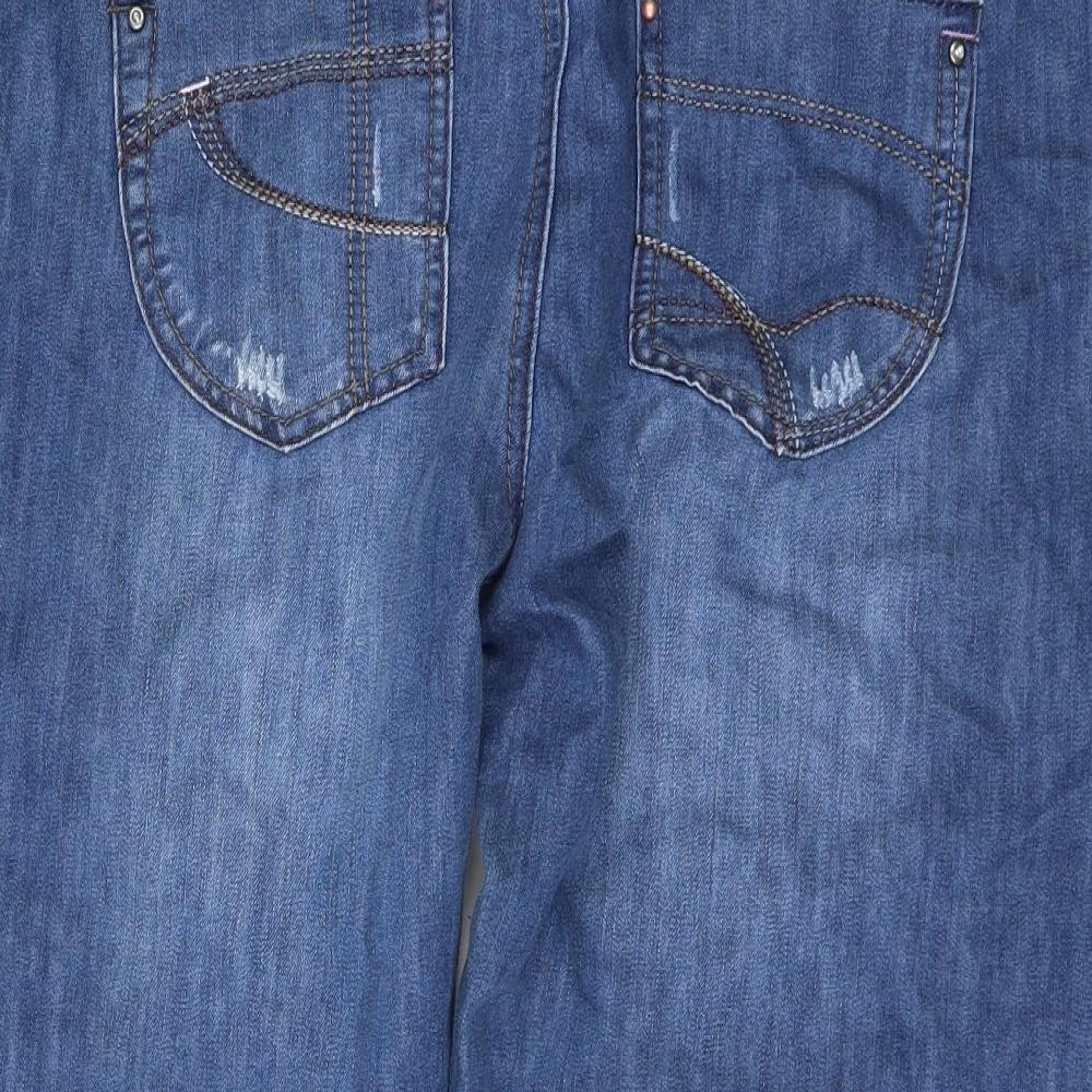 George Womens Blue  Denim Cropped Jeans Size 20 L22 in