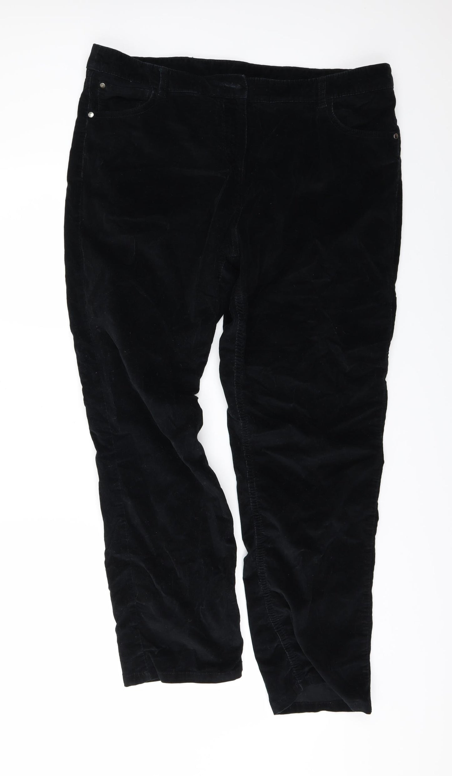 Maine Womens Blue   Trousers  Size 18 L29 in