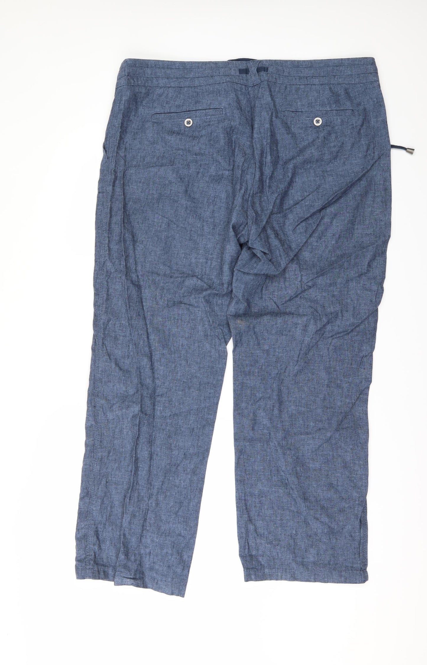 F&F Womens Blue   Trousers  Size 20 L30 in