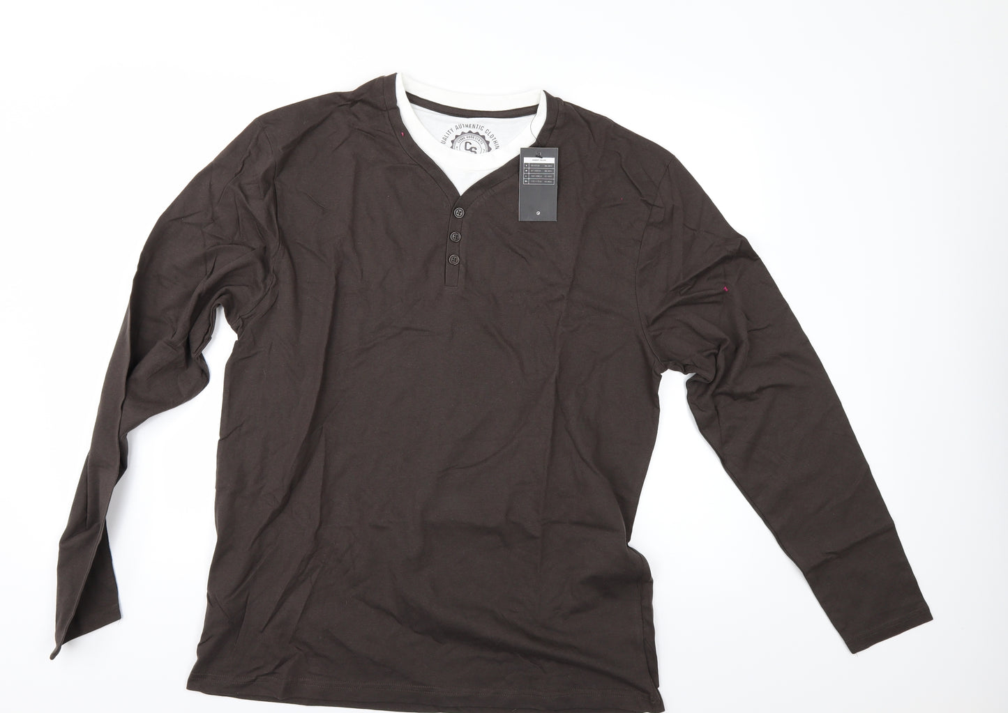 Cedar Wood State Mens Brown    T-Shirt Size XL