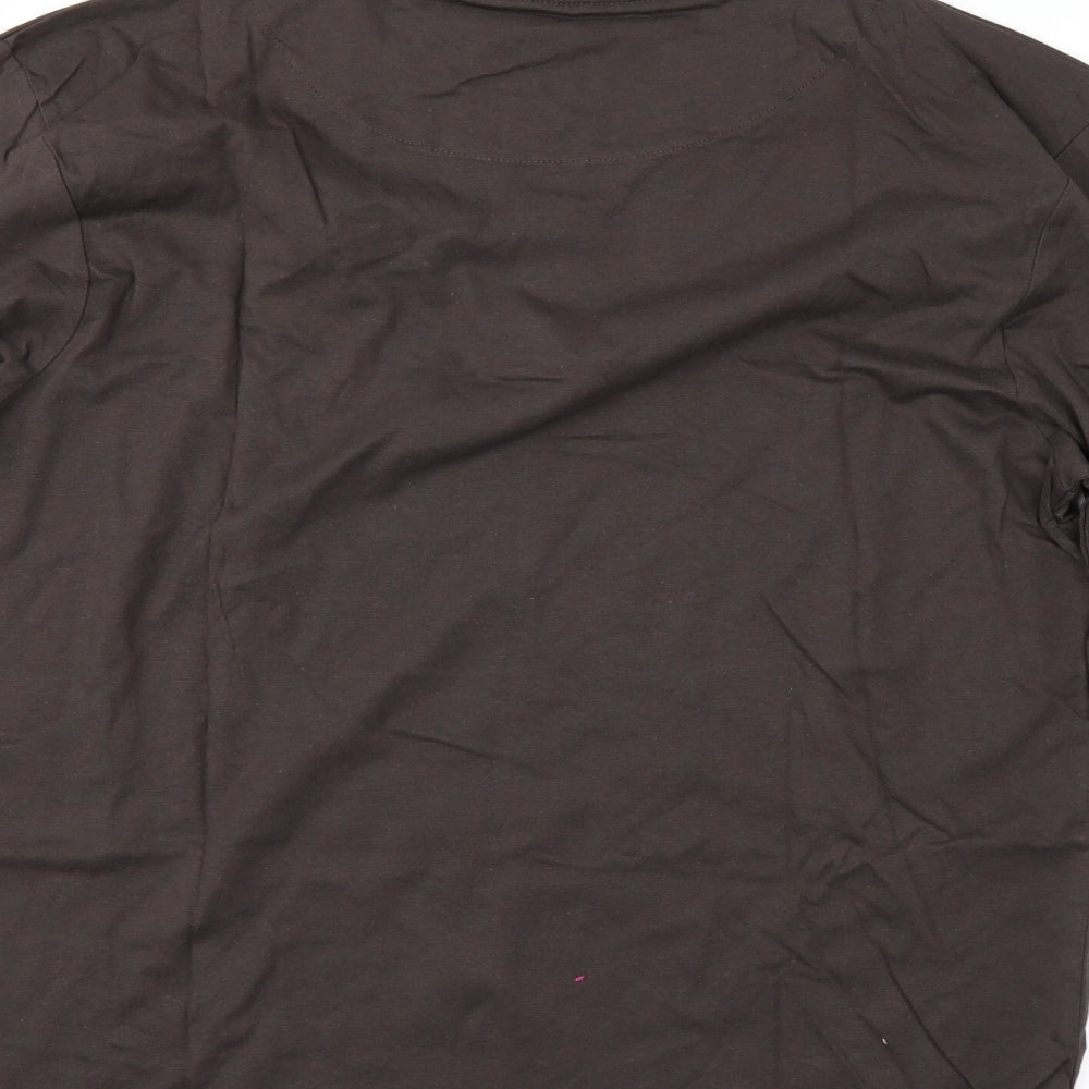 Cedar Wood State Mens Brown    T-Shirt Size XL