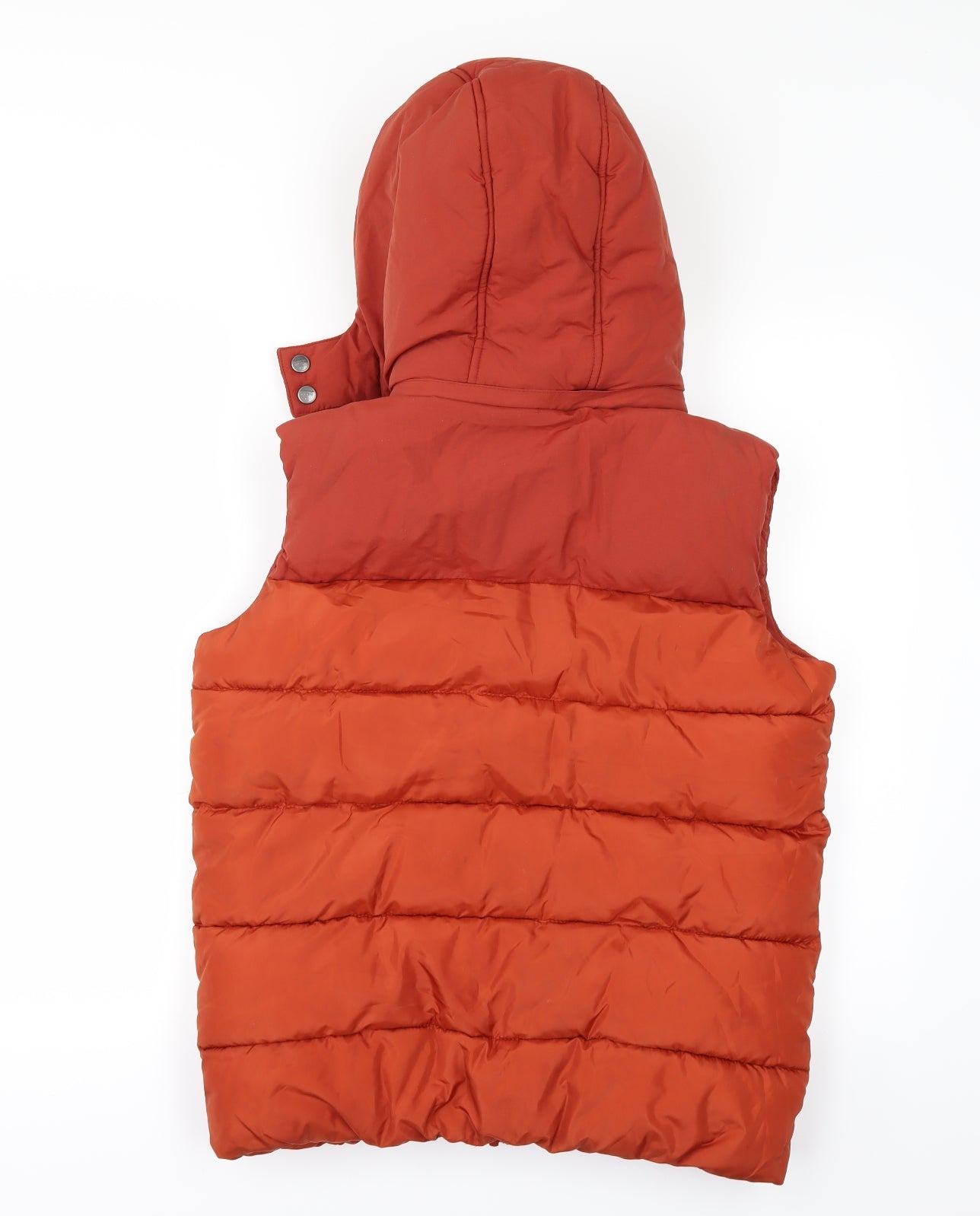 Superior Boys Orange   Gilet Jacket Size 13-14 Years