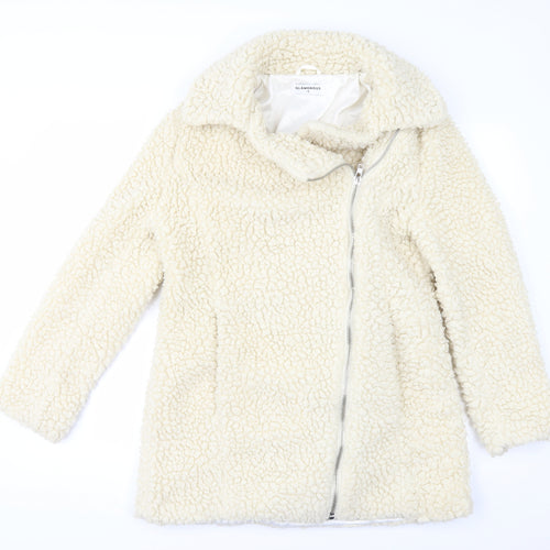 Glamourous Womens Ivory   Jacket  Size 12