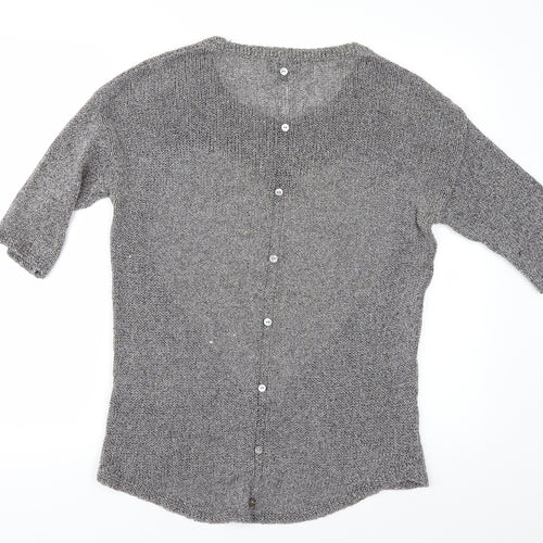 NEXT Womens Silver   Pullover Jumper Size 10