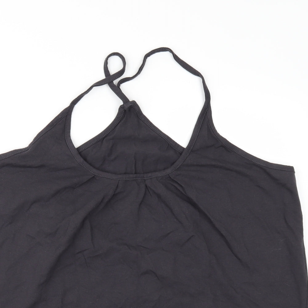 Label Be Womens Grey   Basic T-Shirt Size 18