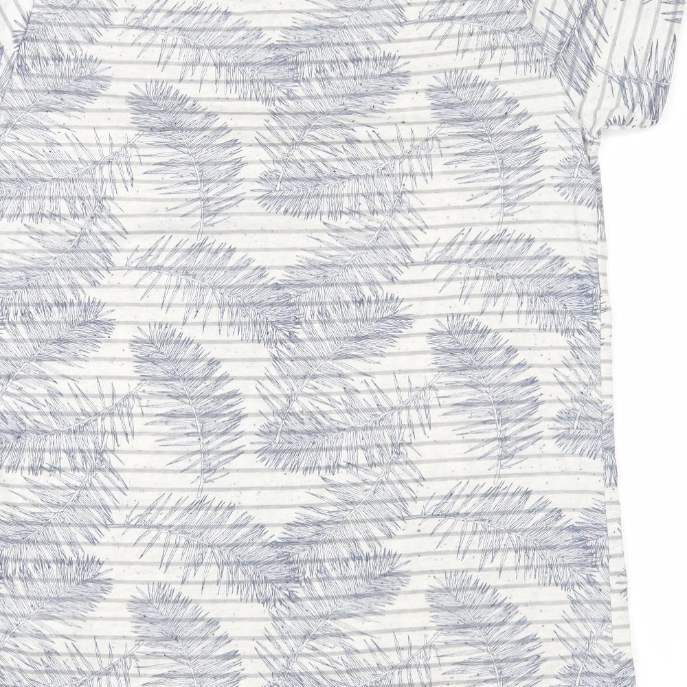 Primark Boys Blue Striped Jersey Basic T-Shirt Size 13-14 Years