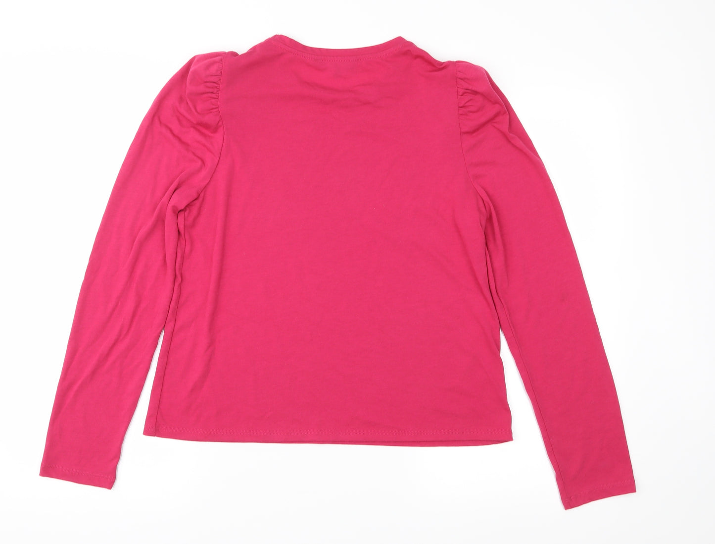 NEXT Womens Pink  Jersey Basic Blouse Size 12