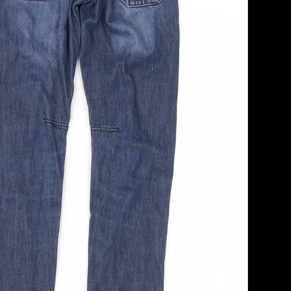 George Boys Blue  Denim Straight Jeans Size 8-9 Years