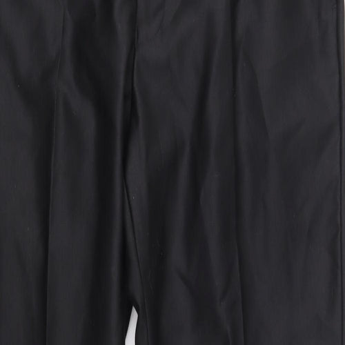 Greenwoods Mens Black   Trousers  Size 36 in L30 in