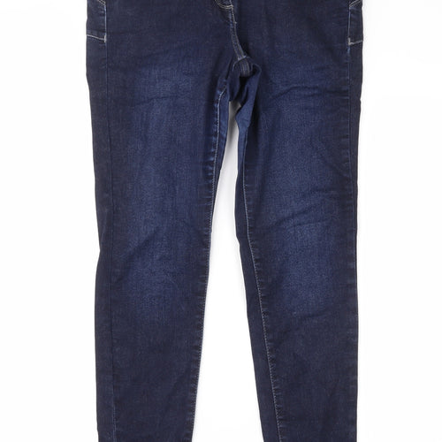 NEXT Womens Blue  Denim Skinny Jeans Size 14 L27 in