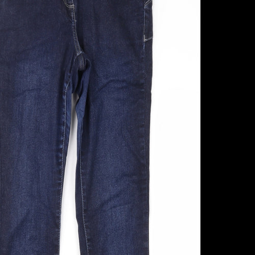 NEXT Womens Blue  Denim Skinny Jeans Size 14 L27 in