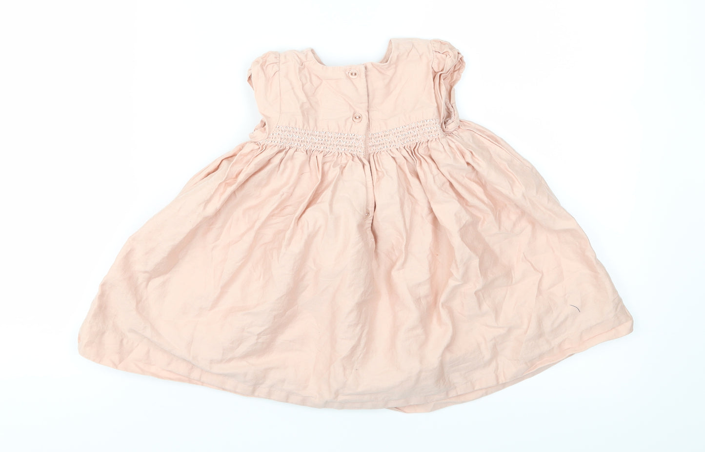 Marks and Spencer Girls Pink   Fit & Flare  Size 9-12 Months