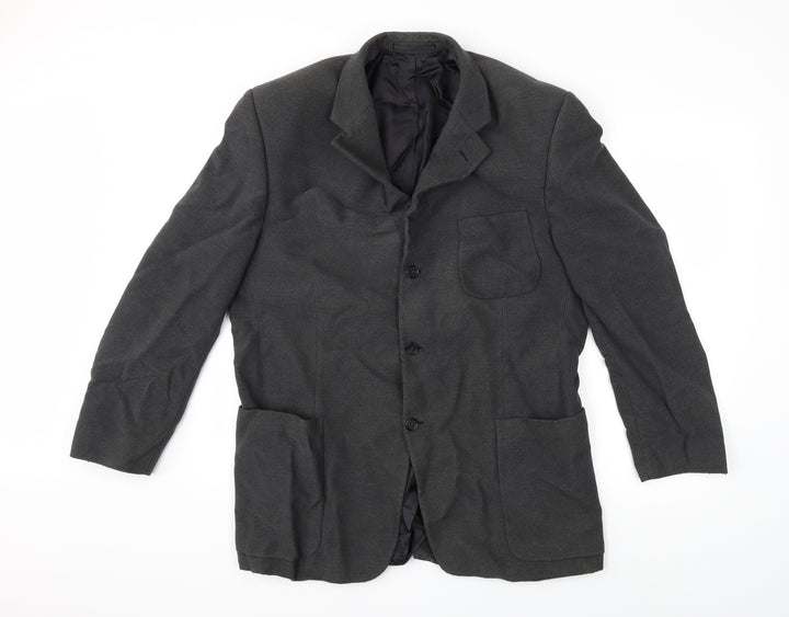 Preworn Mens Grey   Jacket Suit Jacket Size 42