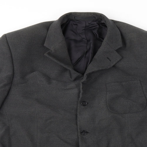 Preworn Mens Grey   Jacket Suit Jacket Size 42