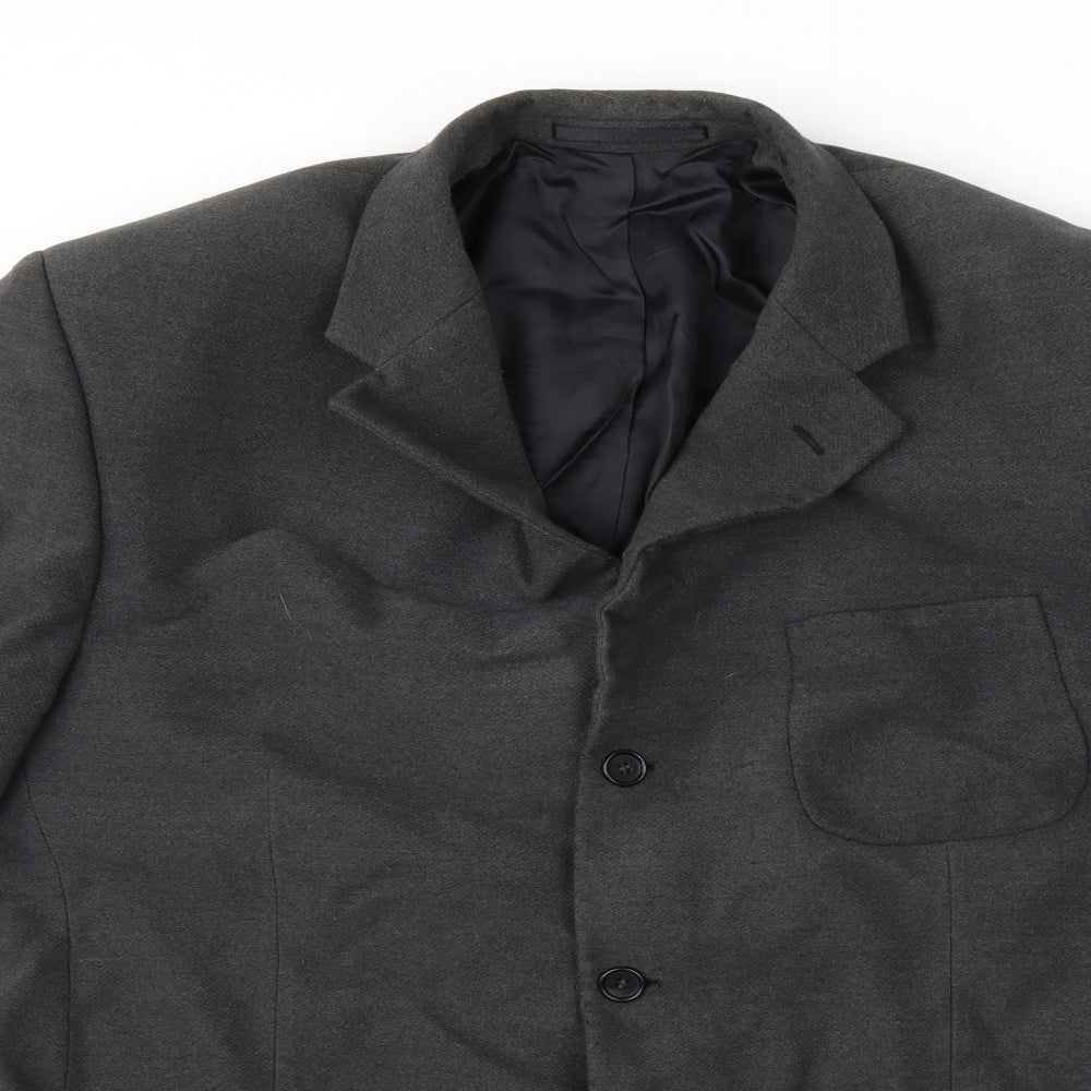 Preworn Mens Grey   Jacket Suit Jacket Size 42