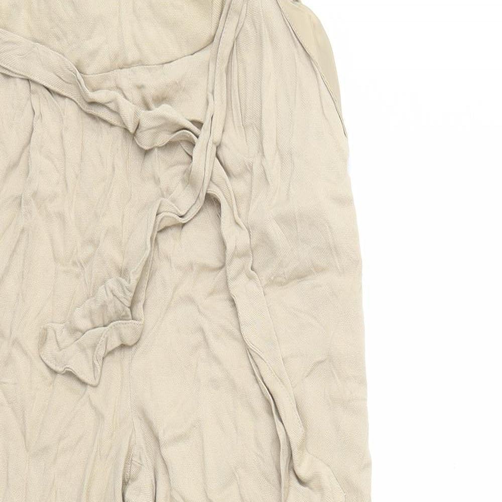 New Look Womens Beige   Trousers  Size 8 L23 in