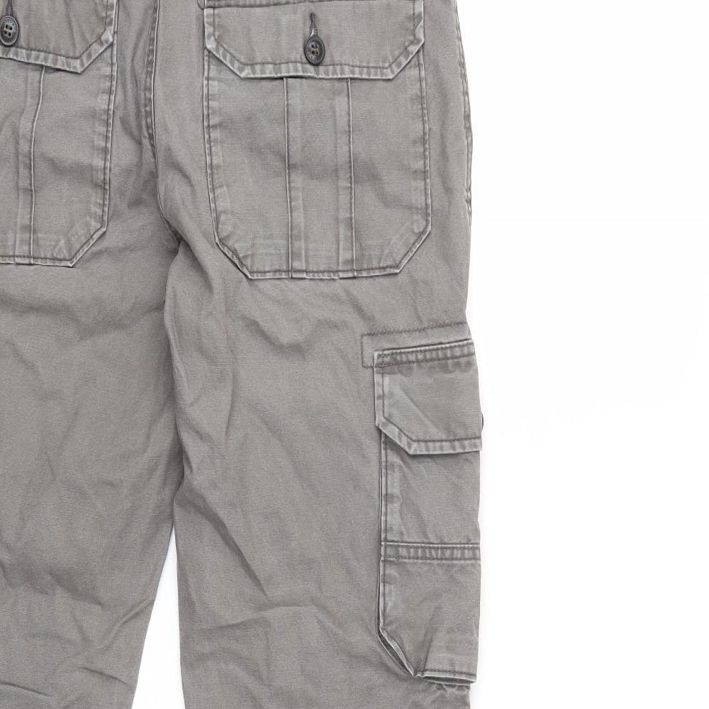 ACW8# Mens Grey   Trousers  Size 32 in L28 in