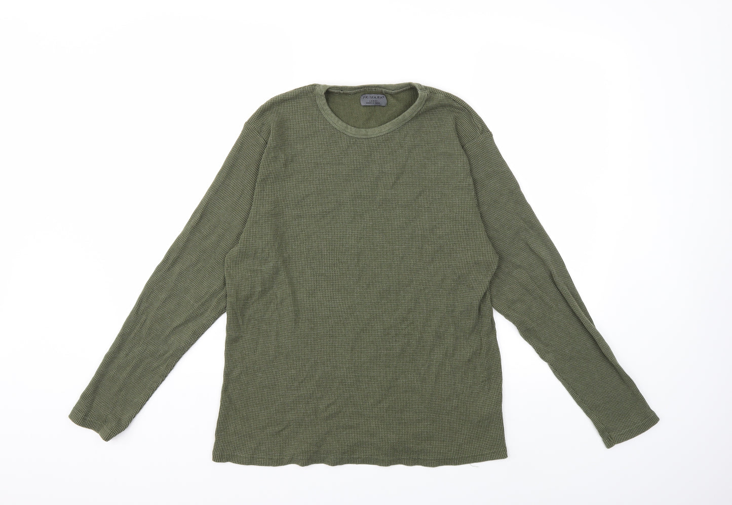 Primark Mens Green   Pullover Jumper Size L