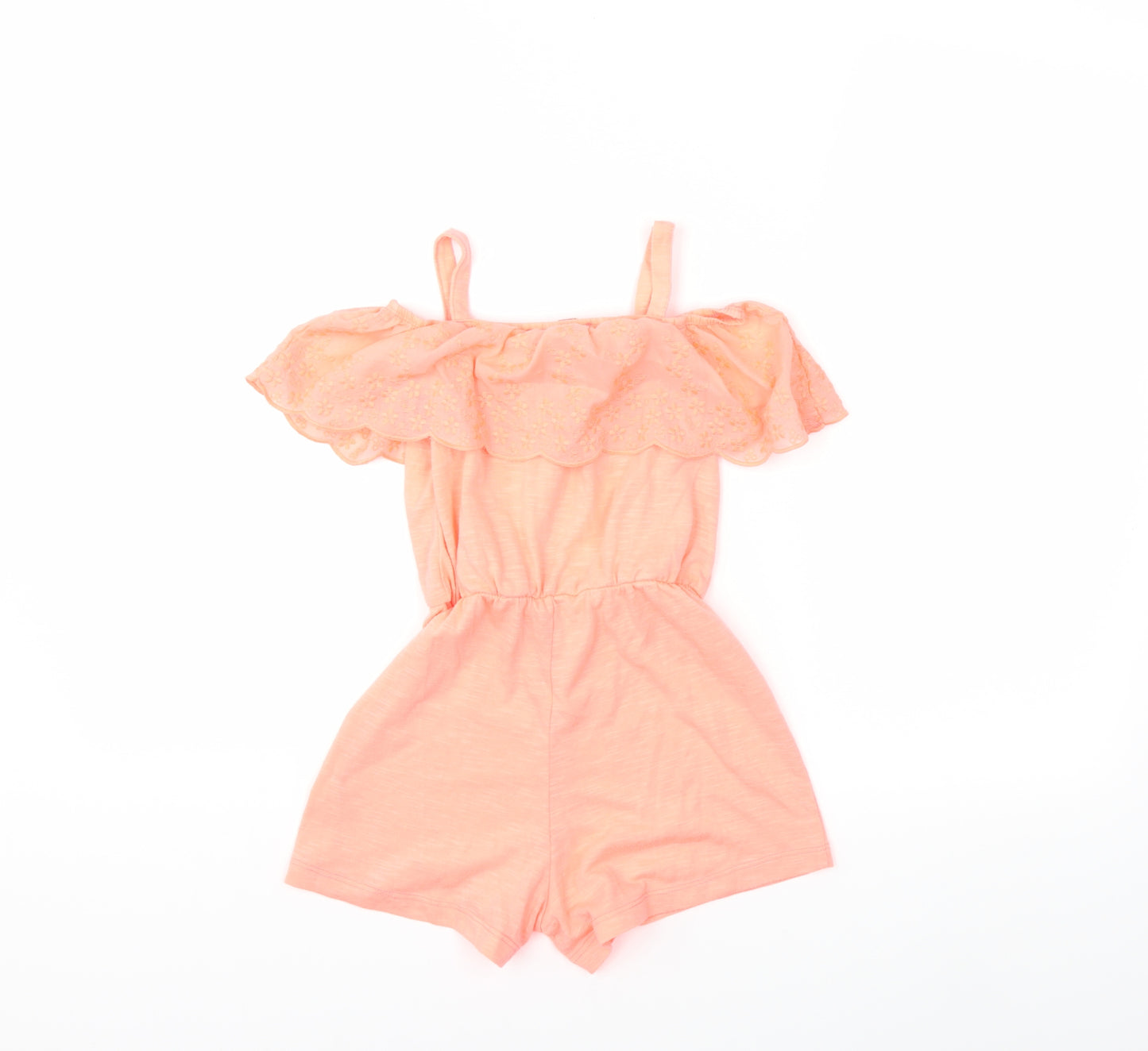 George Girls Pink   Playsuit One-Piece Size 7-8 Years