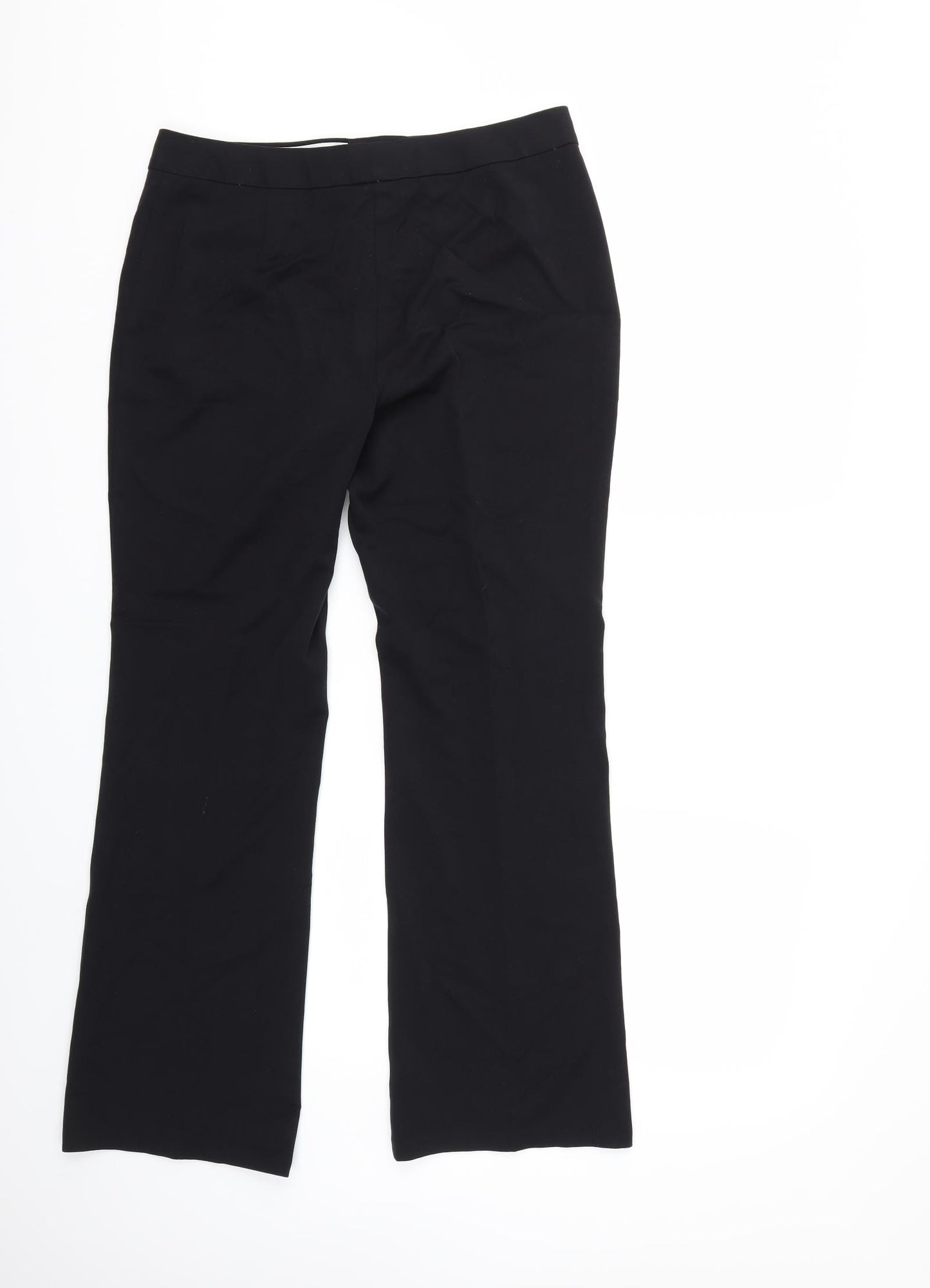 Marks and Spencer Womens Black   Trousers  Size 12 L30 in