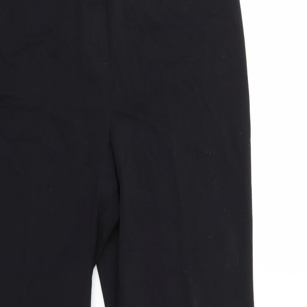 Marks and Spencer Womens Black   Trousers  Size 12 L30 in