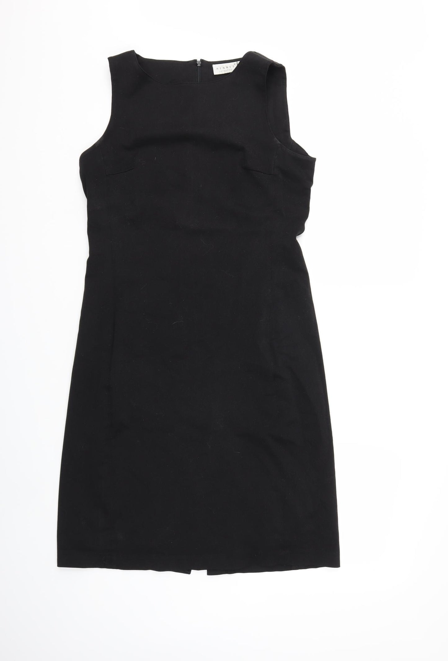 Hennes Womens Black   Pinafore/Dungaree Dress  Size 14