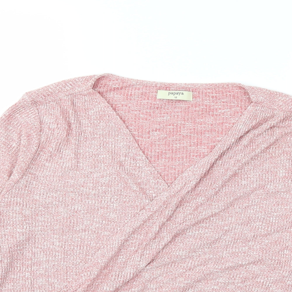 Papaya Womens Red   Pullover Jumper Size 12