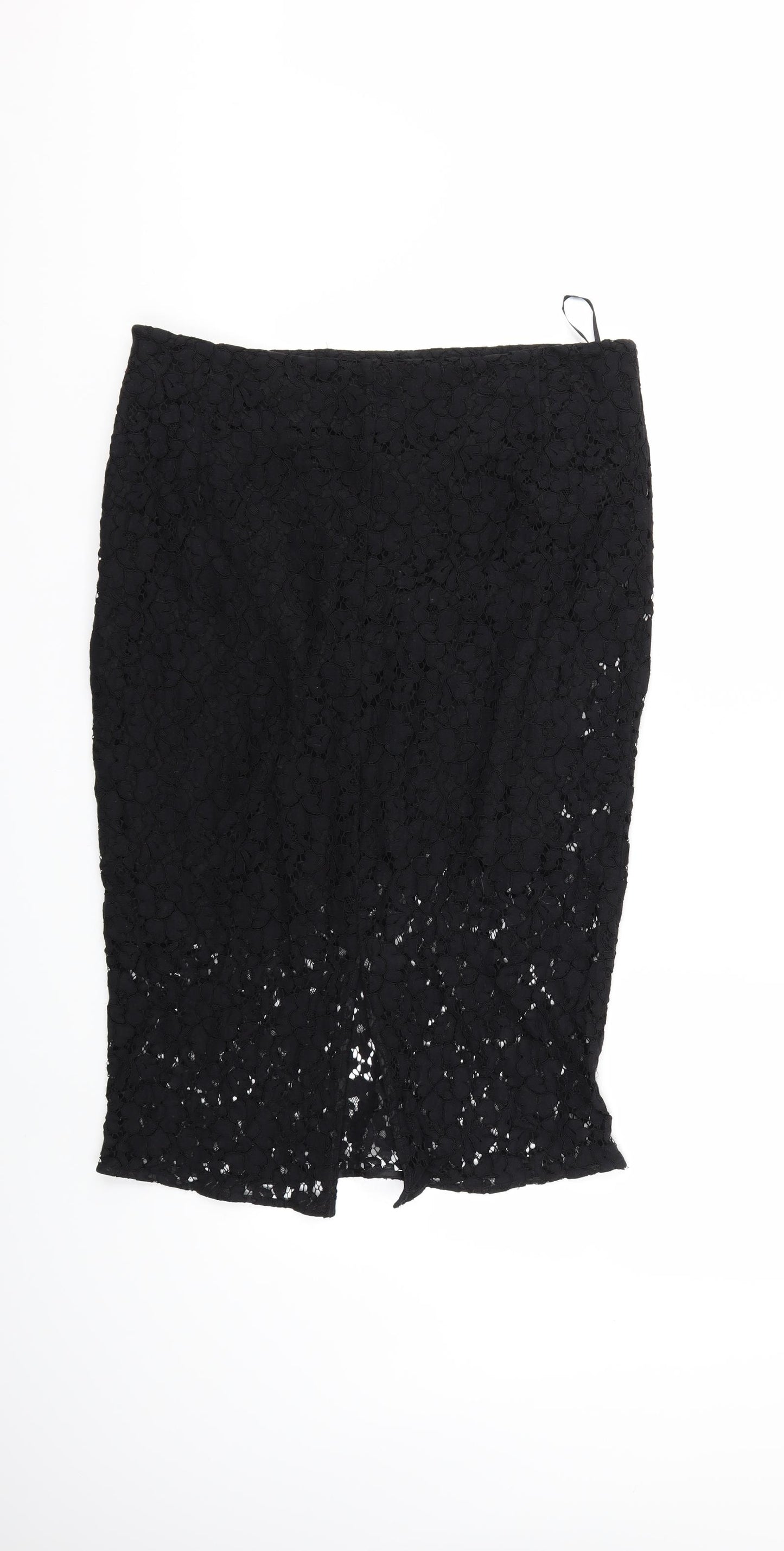 F&F Womens Black   Straight & Pencil Skirt Size 16