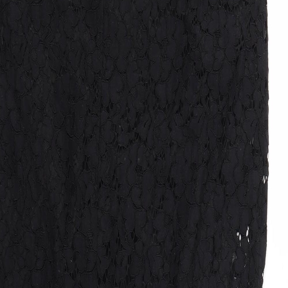 F&F Womens Black   Straight & Pencil Skirt Size 16