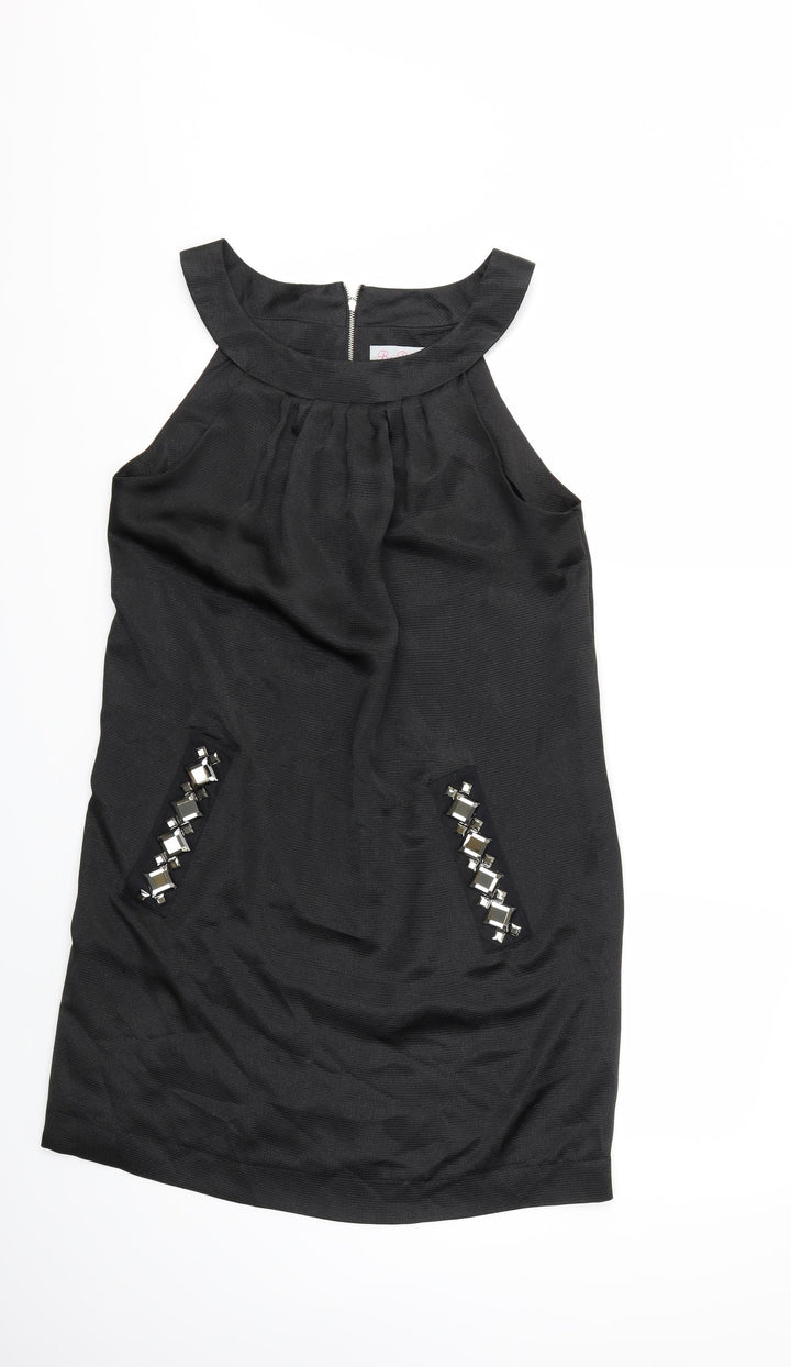 Be Beau Womens Black Shift Size 16