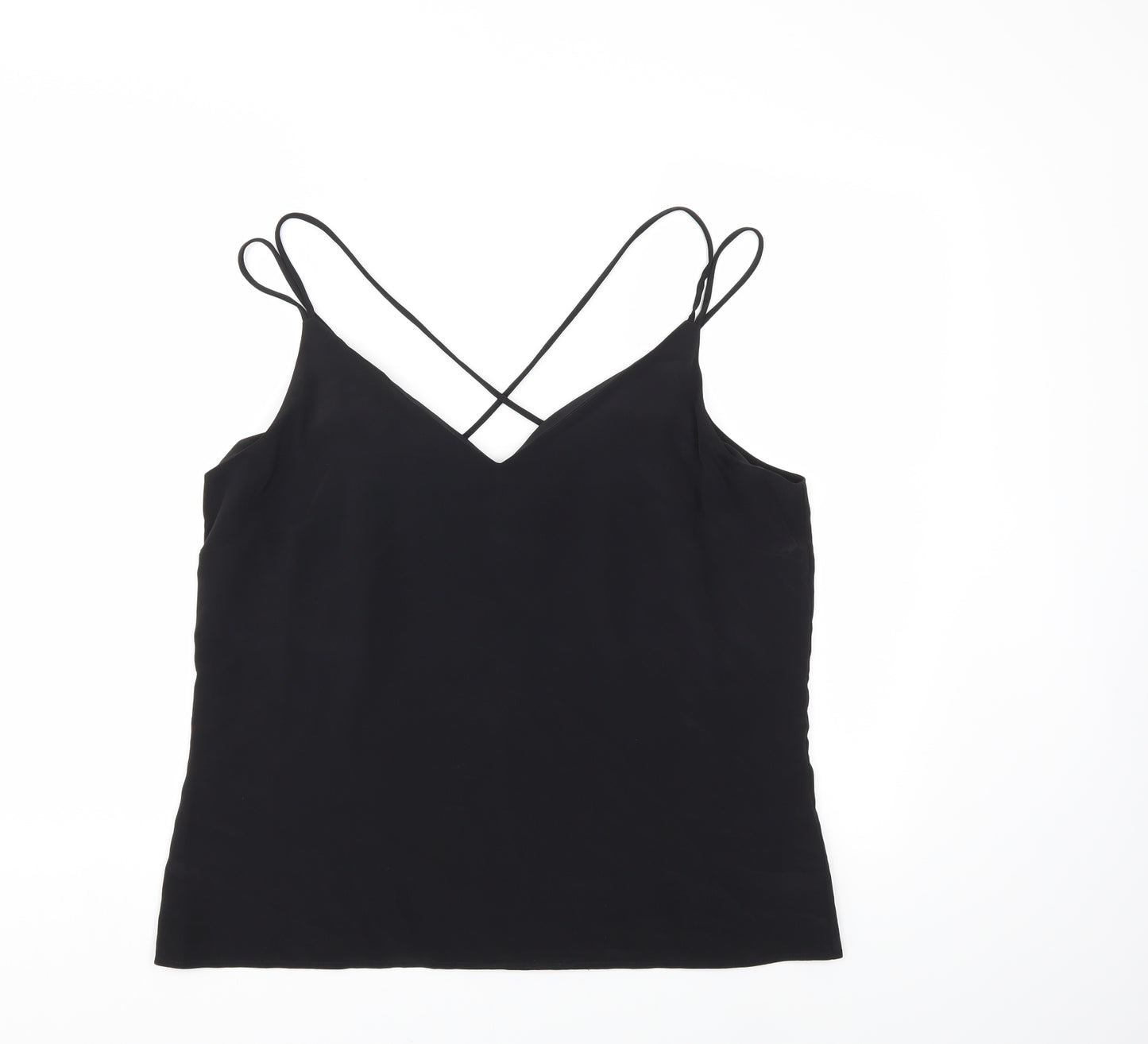 F&F Womens Black   Basic Blouse Size 14