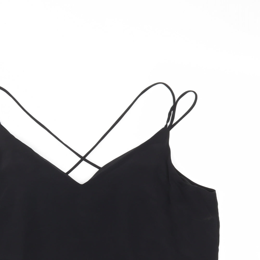 F&F Womens Black   Basic Blouse Size 14