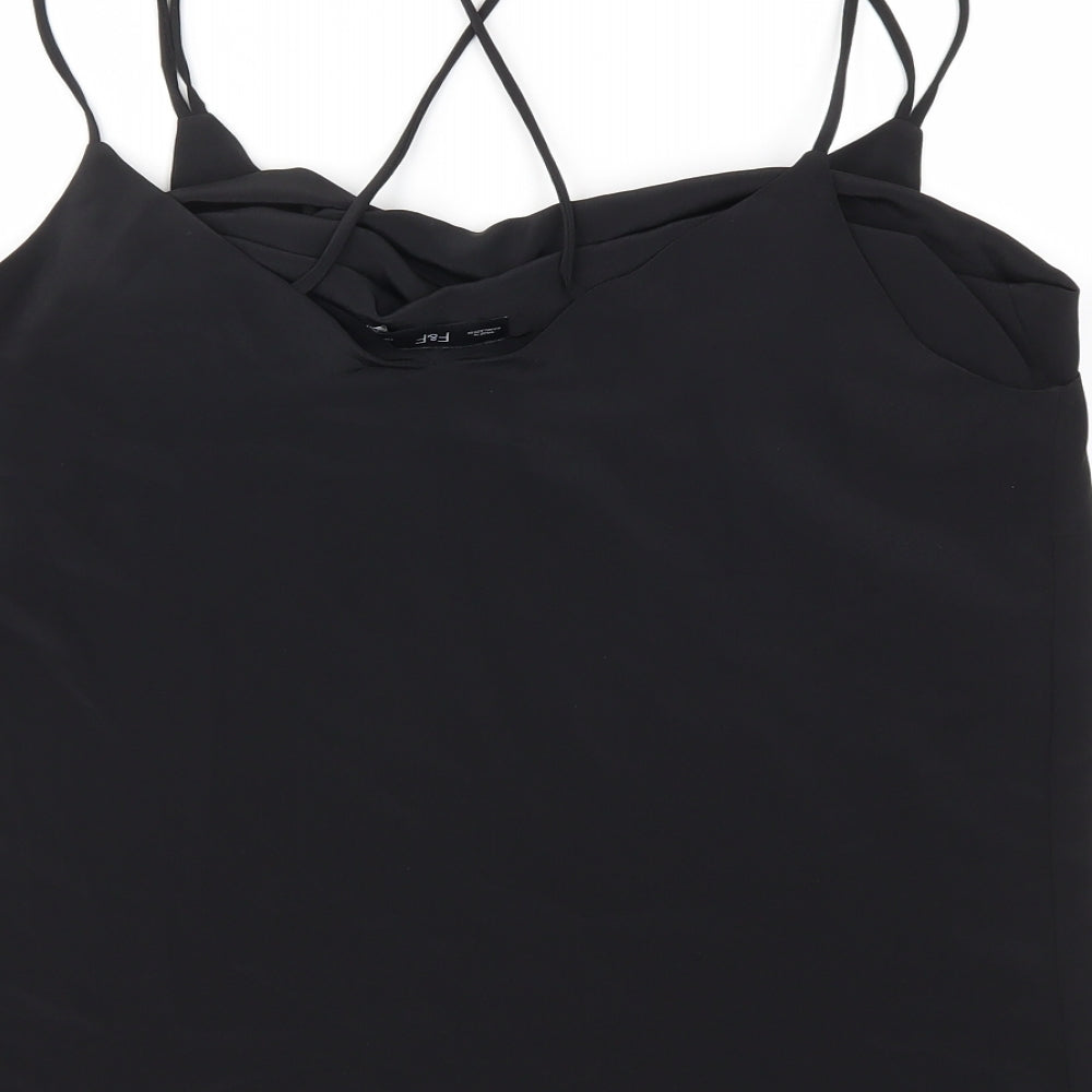 F&F Womens Black   Basic Blouse Size 14