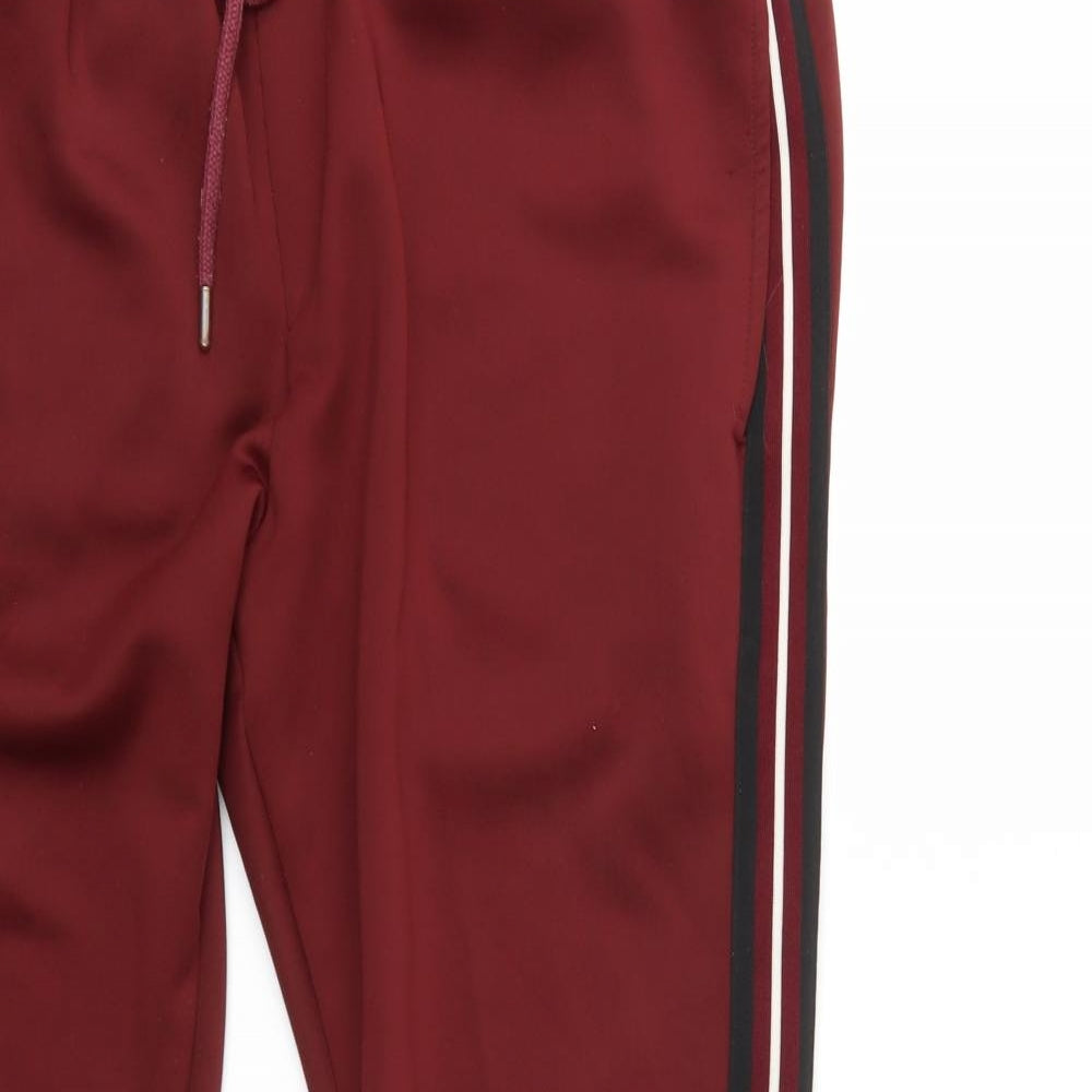 Primark Mens Red   Sweatpants Trousers Size L L31 in