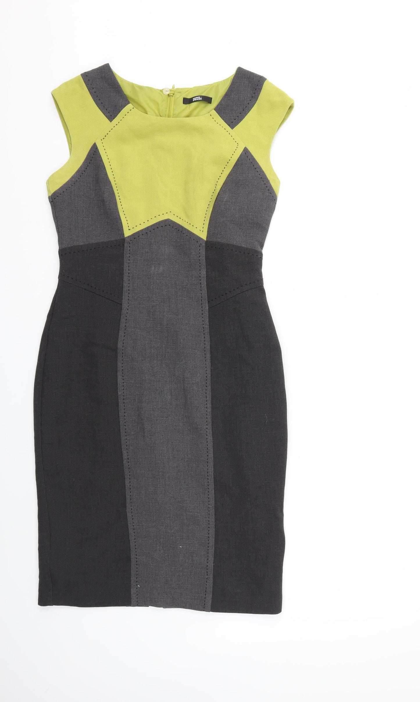 Marks and Spencer Womens Grey   Bodycon  Size 10