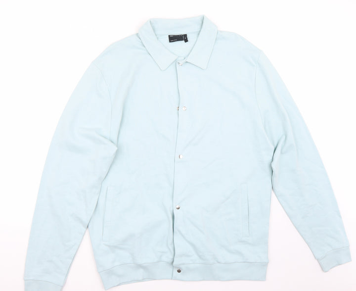 ASOS Womens Blue Jacket Coat Size 2XL