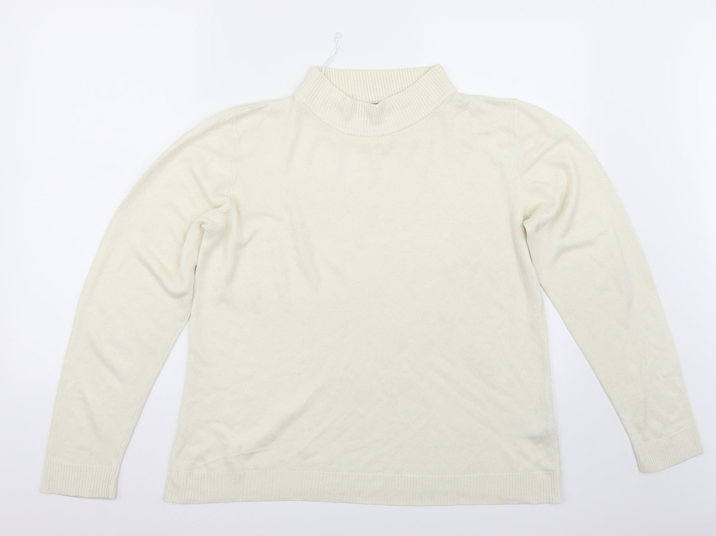 Damart Womens White   Pullover Jumper Size 18