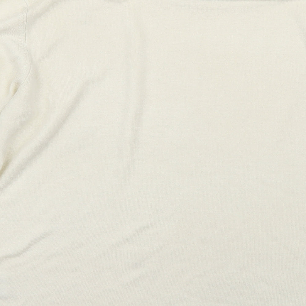 Damart Womens White   Pullover Jumper Size 18
