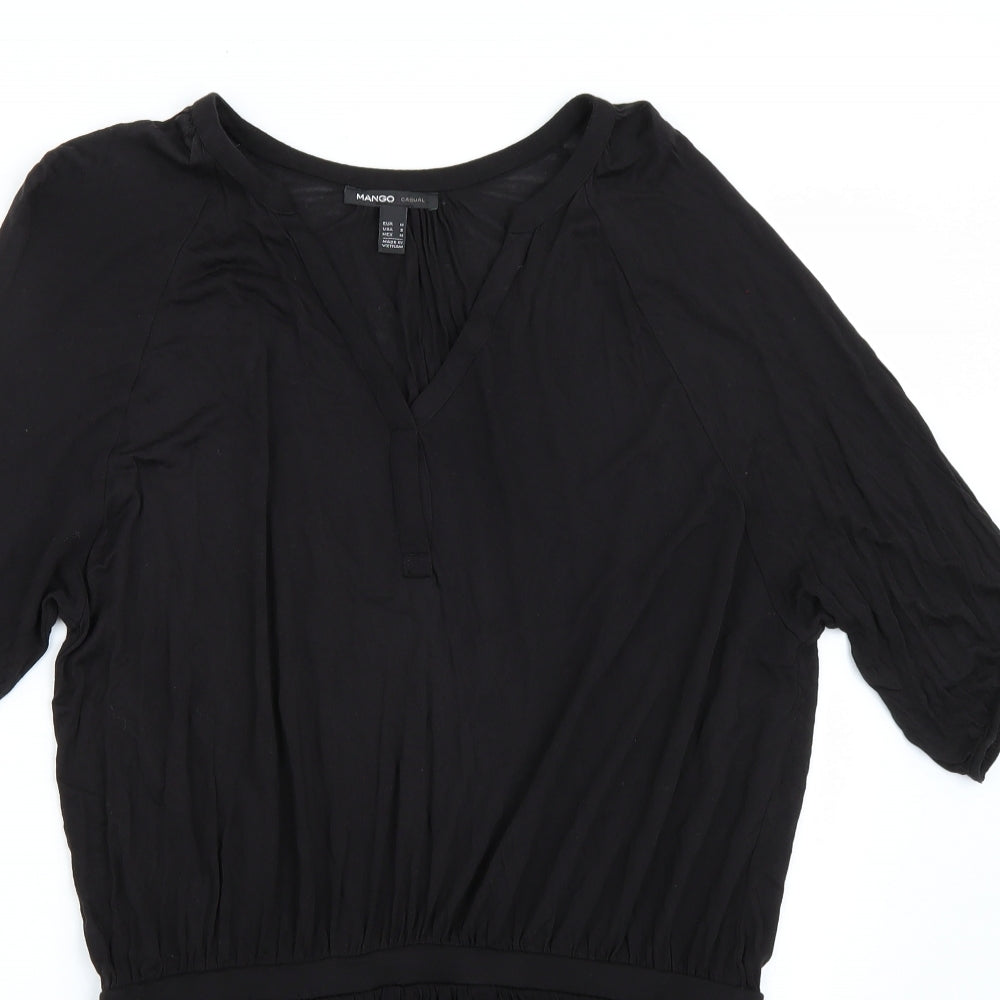 Mango Womens Black   A-Line  Size M