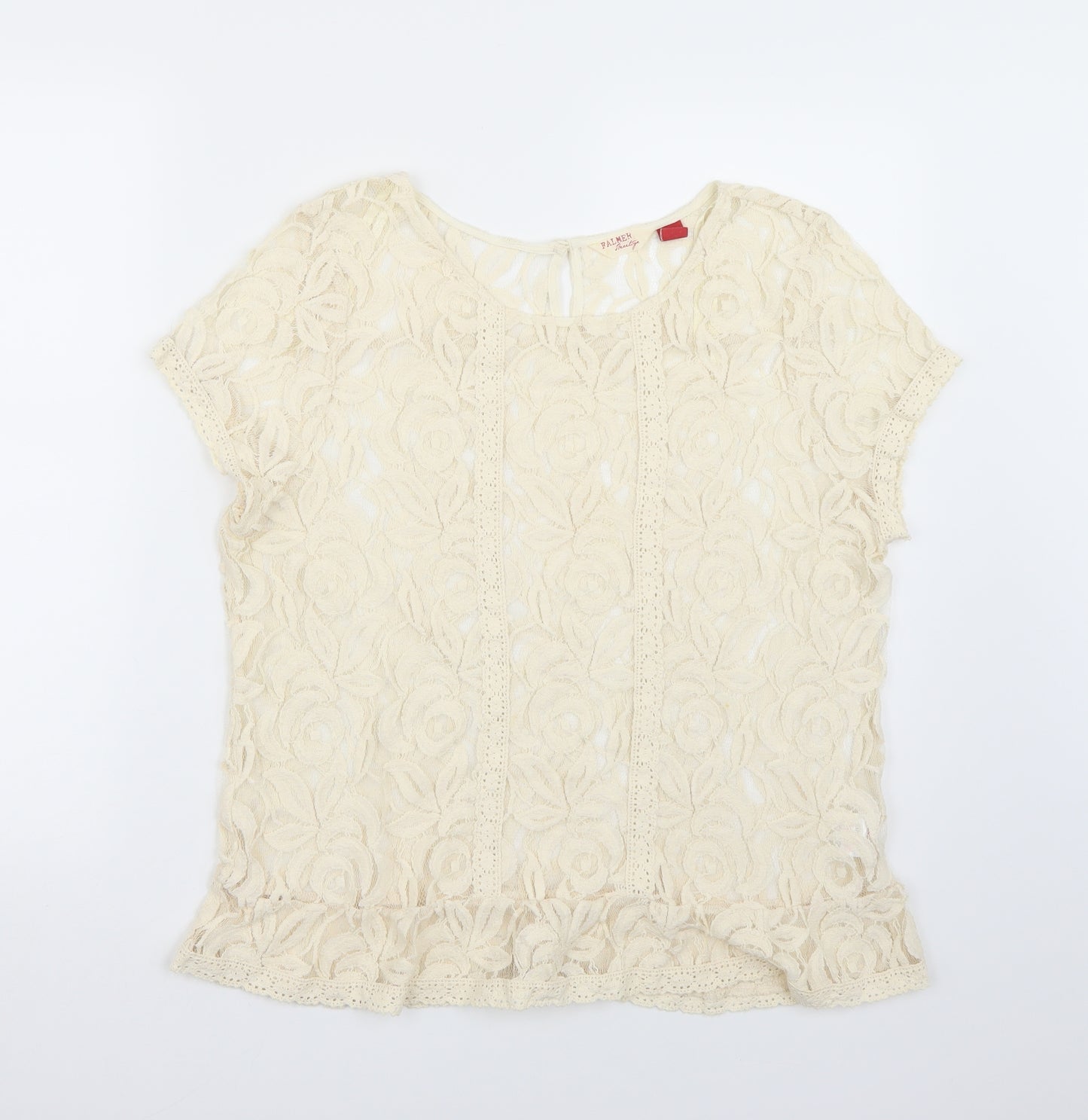 Falmer Womens White   Basic T-Shirt Size 18
