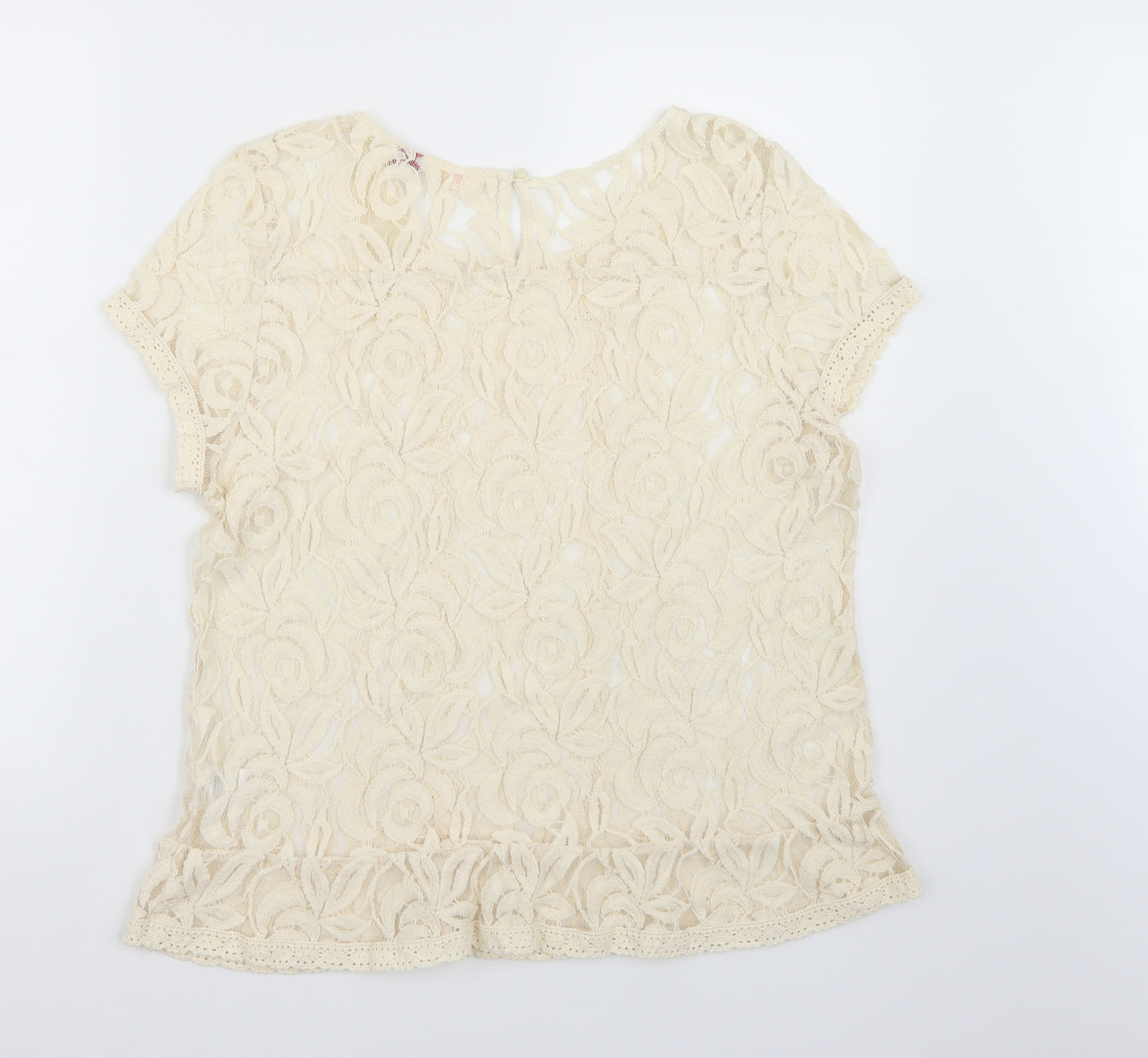 Falmer Womens White   Basic T-Shirt Size 18