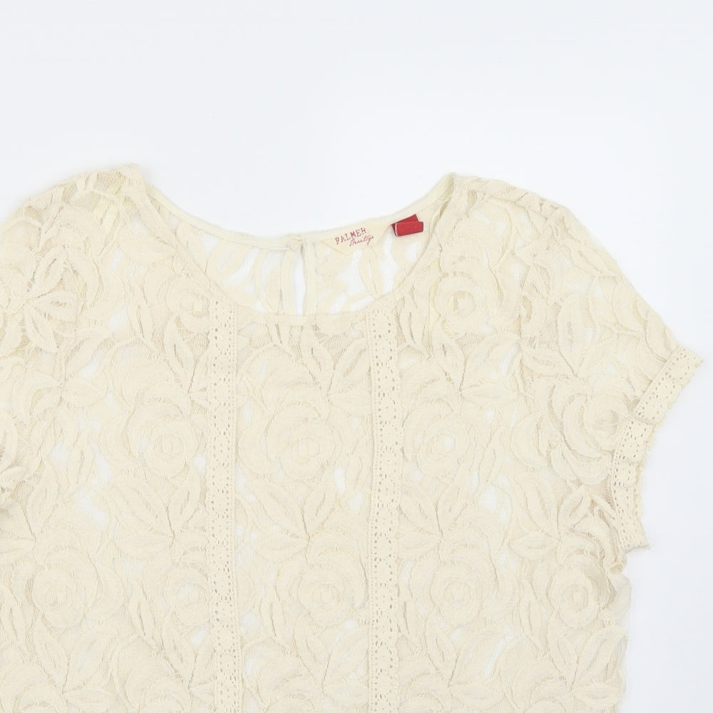 Falmer Womens White   Basic T-Shirt Size 18