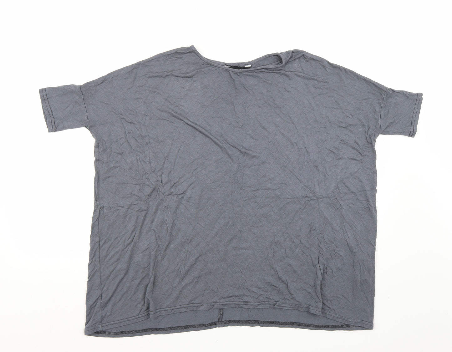 Newlook Womens Grey   Basic T-Shirt Size 12