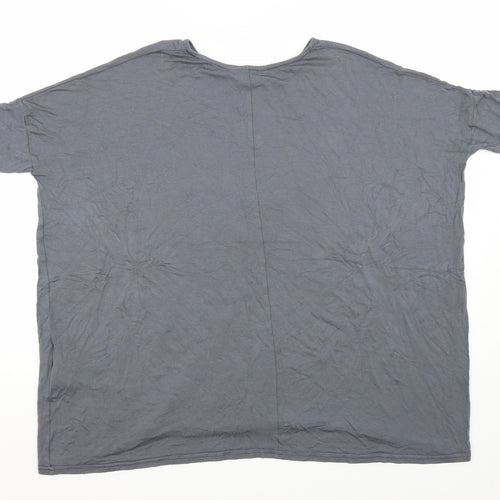 Newlook Womens Grey   Basic T-Shirt Size 12
