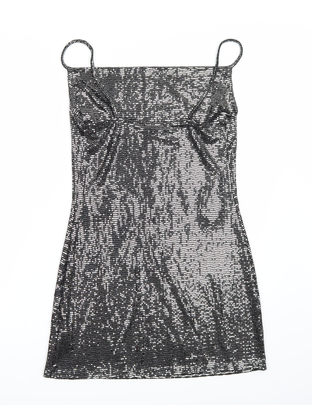Primark Womens Silver   A-Line  Size 12