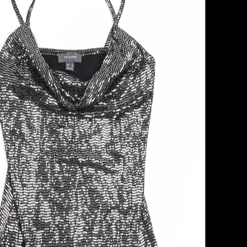 Primark Womens Silver   A-Line  Size 12