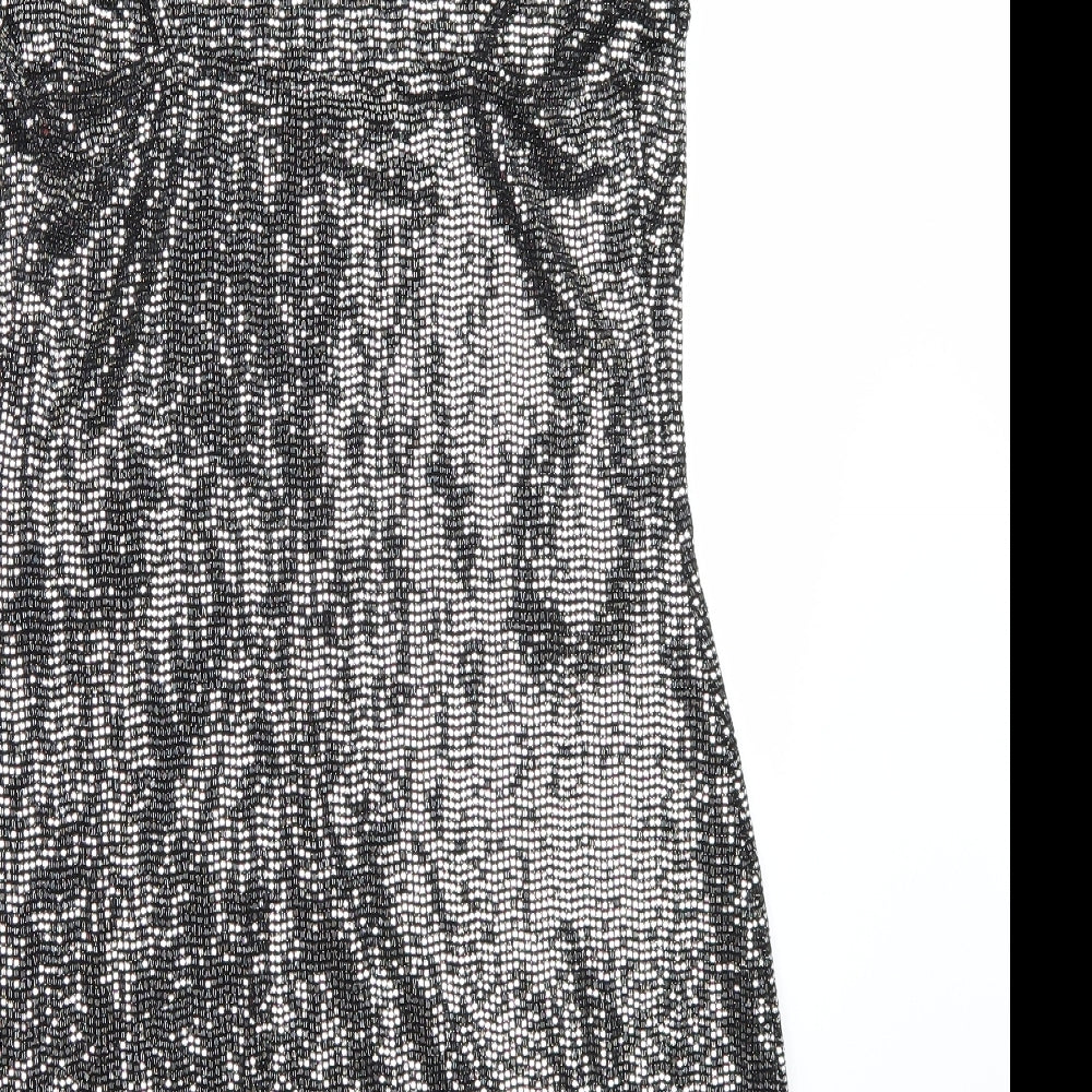 Primark Womens Silver   A-Line  Size 12